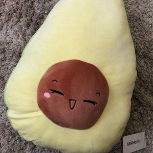 NWT Miniso Life 14" Avocado Plush